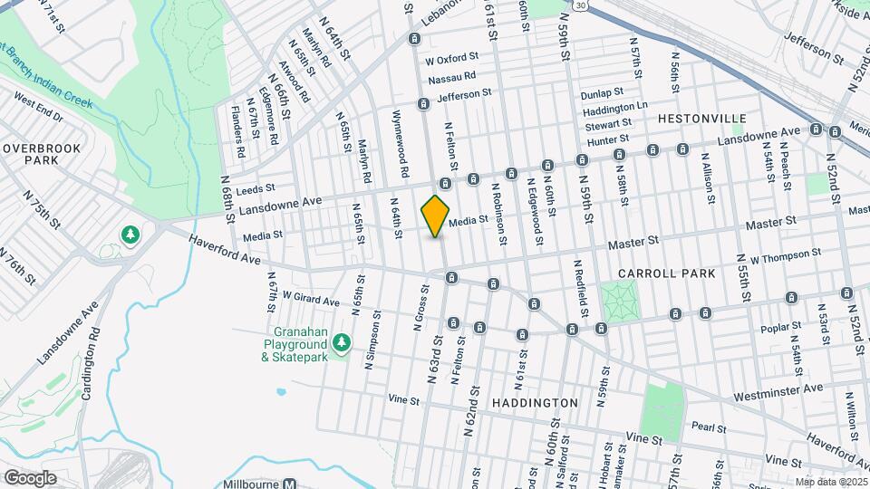 636 N 63rd St Map and Location Details
