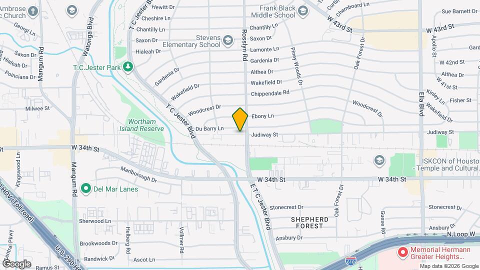 2575 Judiway St Map and Location Details