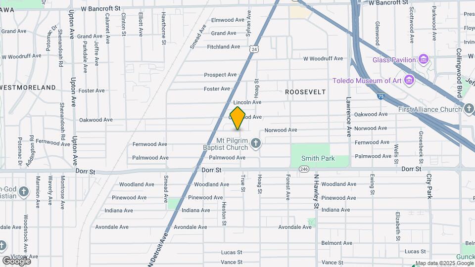 1239 Norwood Ave Mapa y Detalles de la Ubicación