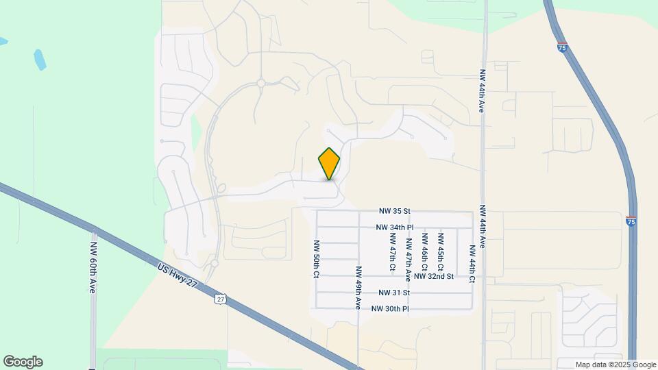 5040 NW 35th Ln Rd Map and Location Details