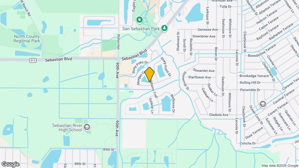 136 Bellamy Trail Map and Location Details