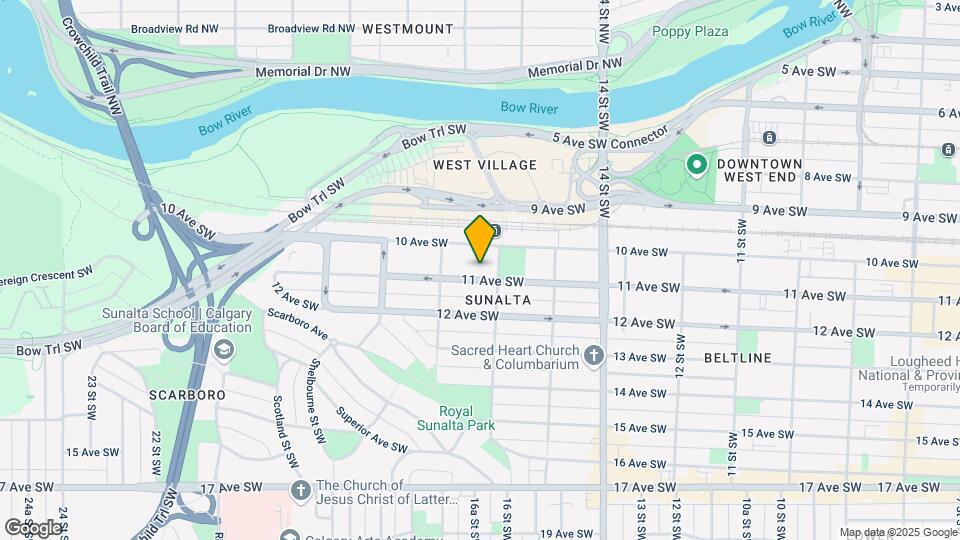 Melrose Place Map and Location Details