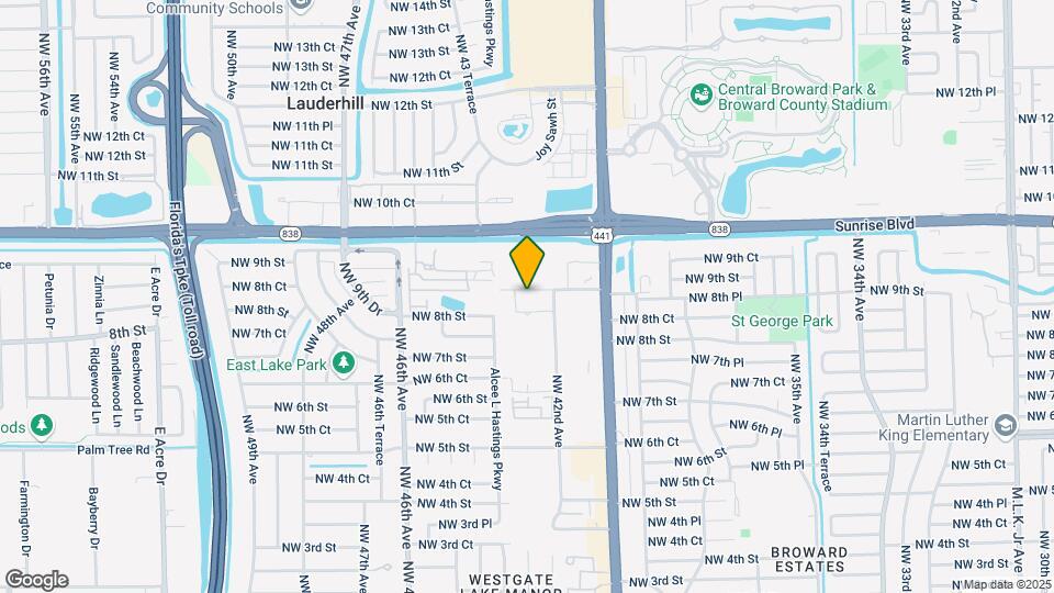 795 NW 42nd Ave Map and Location Details