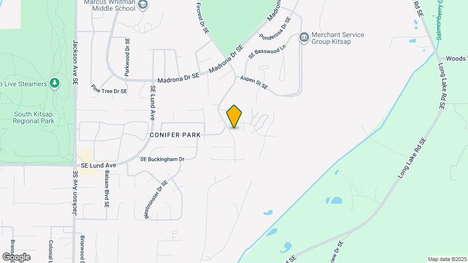 2897 Fircrest Dr SE Map and Location Details