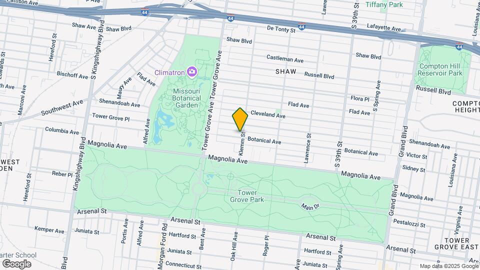 4205 Botanical Ave Mapa y Detalles de la Ubicación