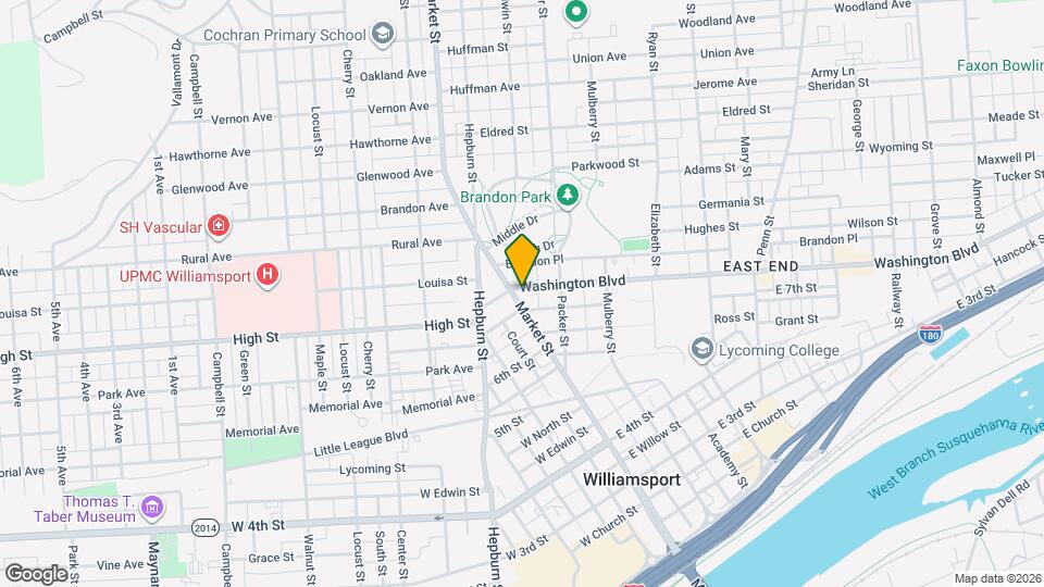 716 Market St Map and Location Details