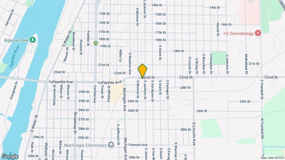 1312 Kosciuszko Ave Map and Location Details
