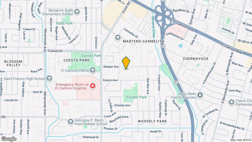 505 Sleeper Ave Map and Location Details