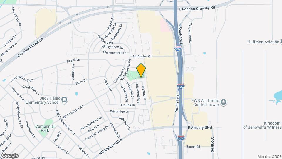 831 Hickory St Map and Location Details