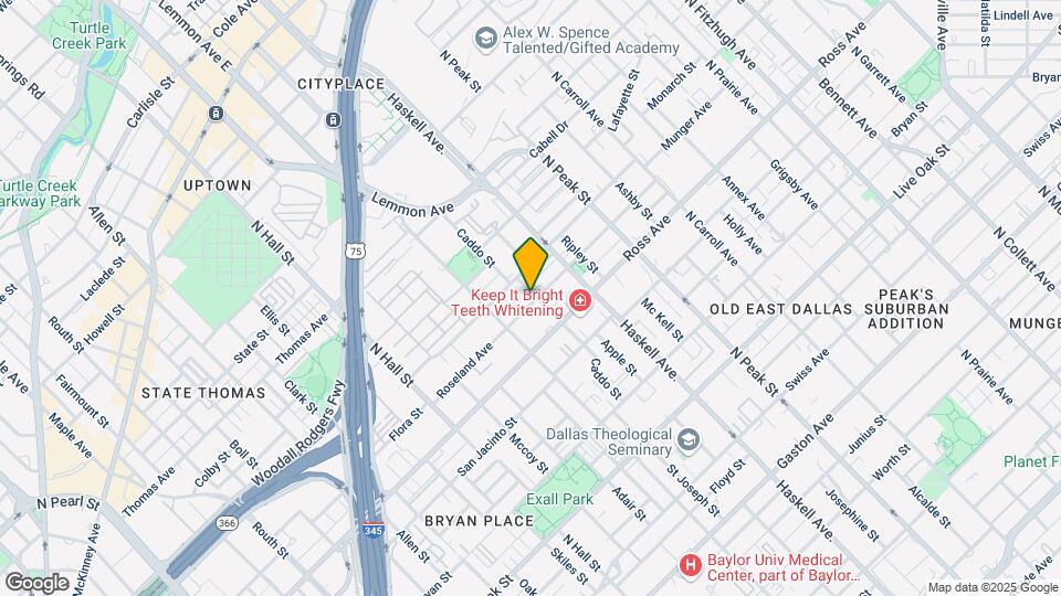 Roseland Terrace Apartments Mapa y Detalles de la Ubicación