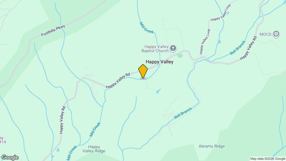 6541 Happy Valley Rd Map and Location Details