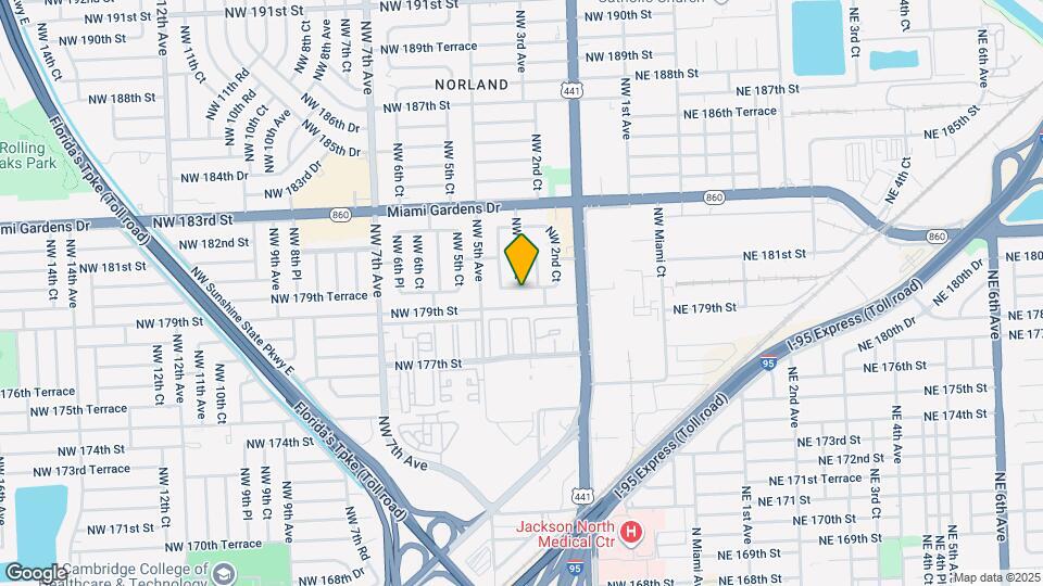 300 NW 179th Terrace Map and Location Details