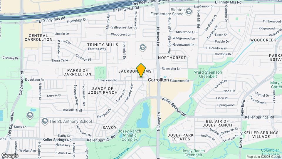 2201 Jamestown Ct Map and Location Details