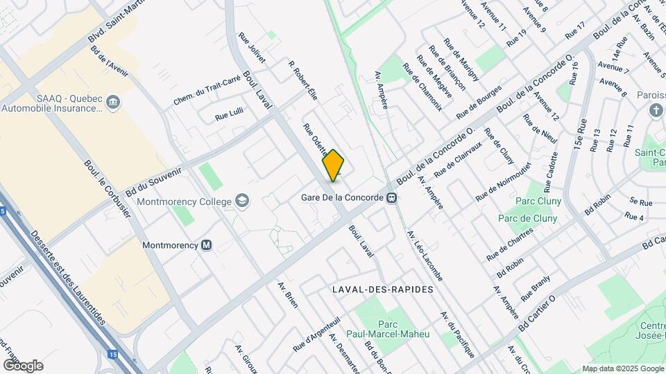 425 Laval Boul Map and Location Details
