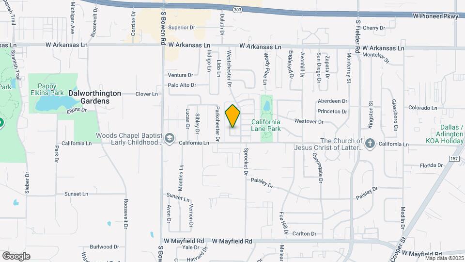 2733 St George Pl Map and Location Details