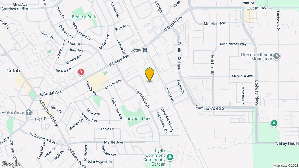 6939 Santero Way Map and Location Details