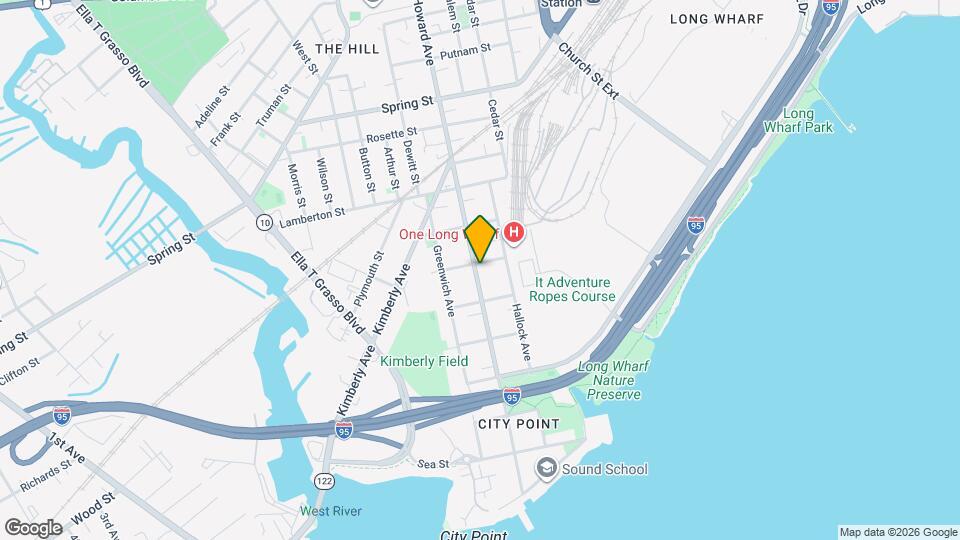 277 Howard Ave, Unit 1st Map and Location Details