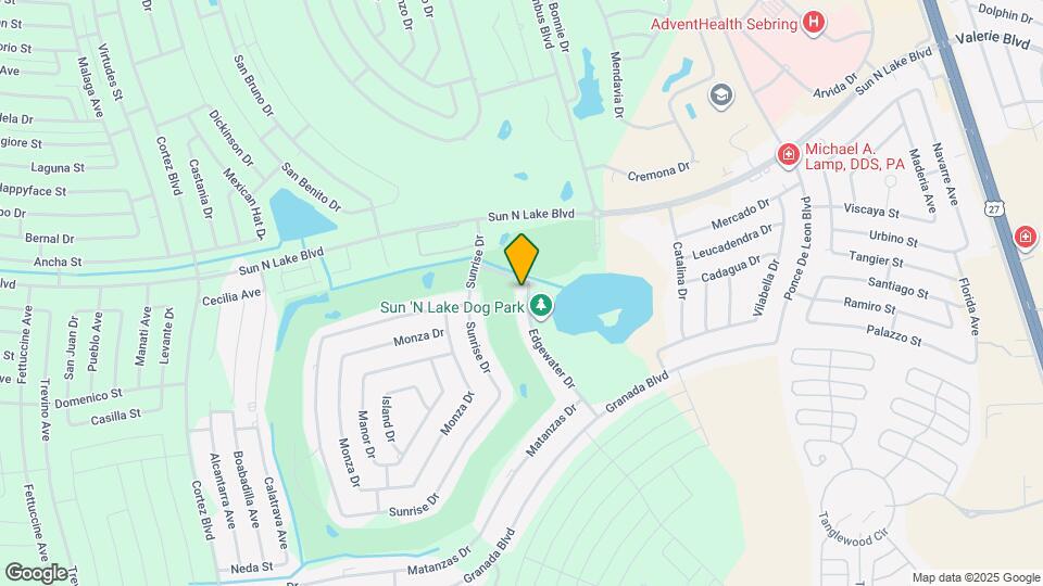 3915 Edgewater Dr Map and Location Details