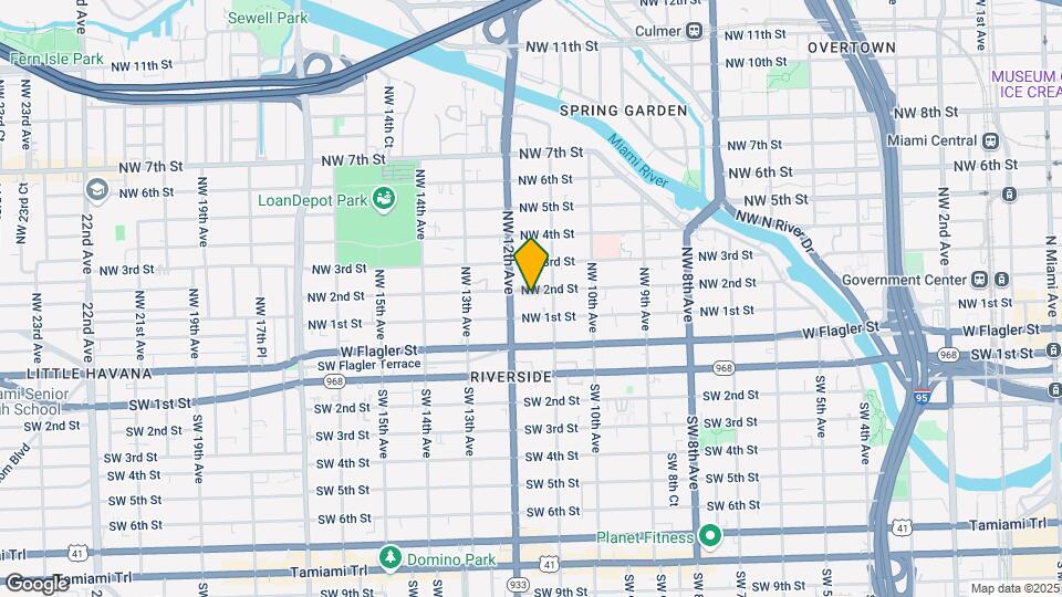 1144 NW 2nd St, Unit 3 Map and Location Details