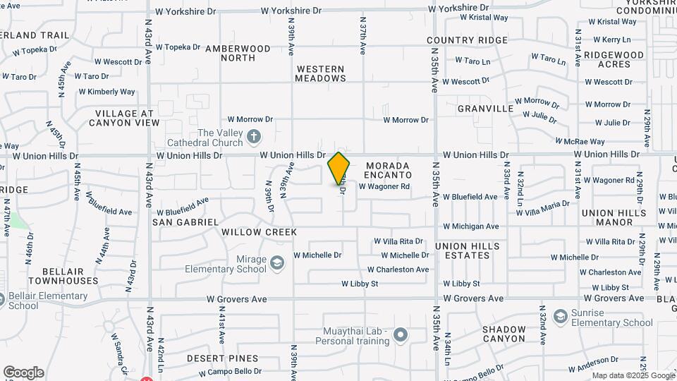 3728 W Bluefield Ave Map and Location Details
