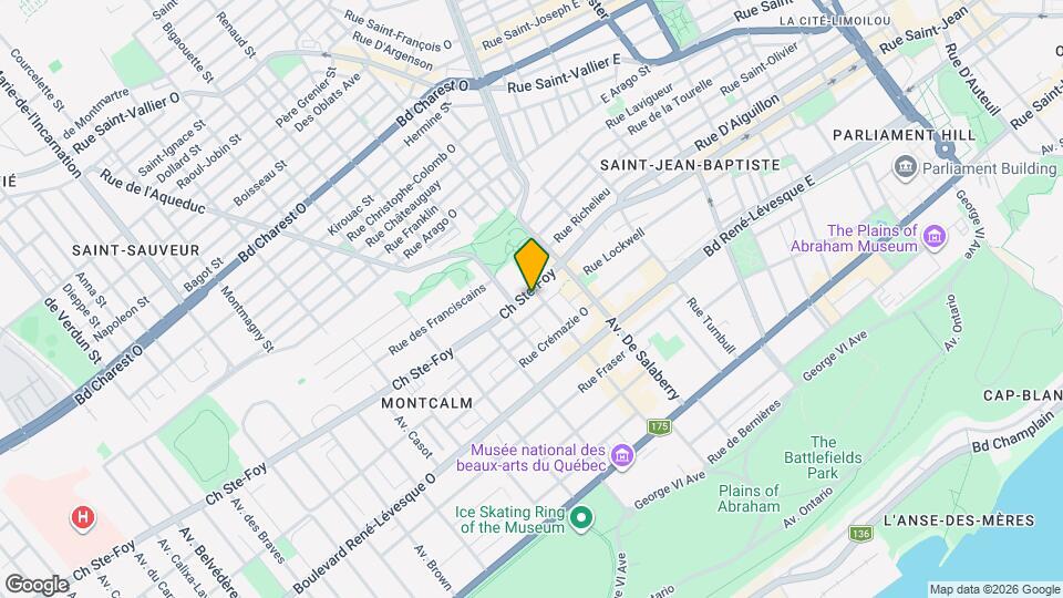 Appartements Le 105 Map and Location Details