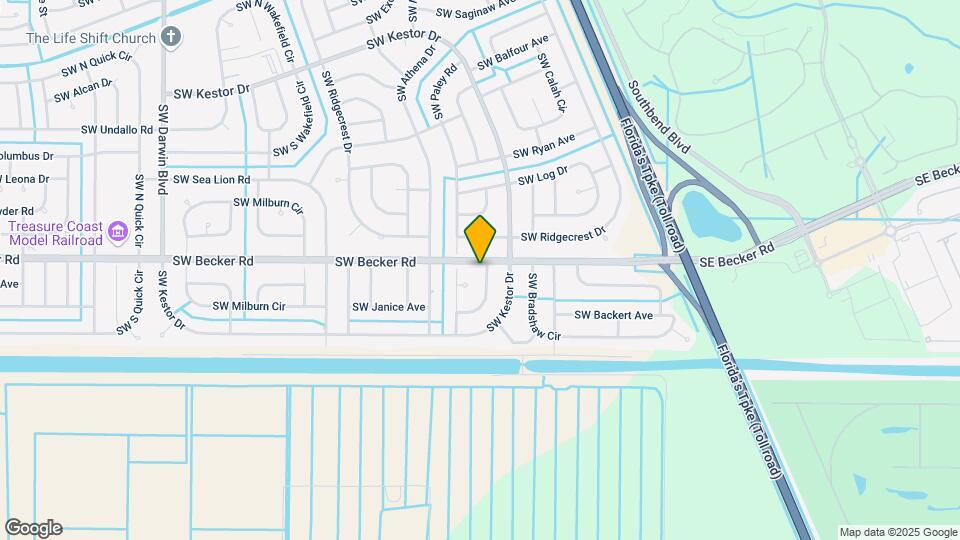 4606 SW Nackman Terrace Map and Location Details