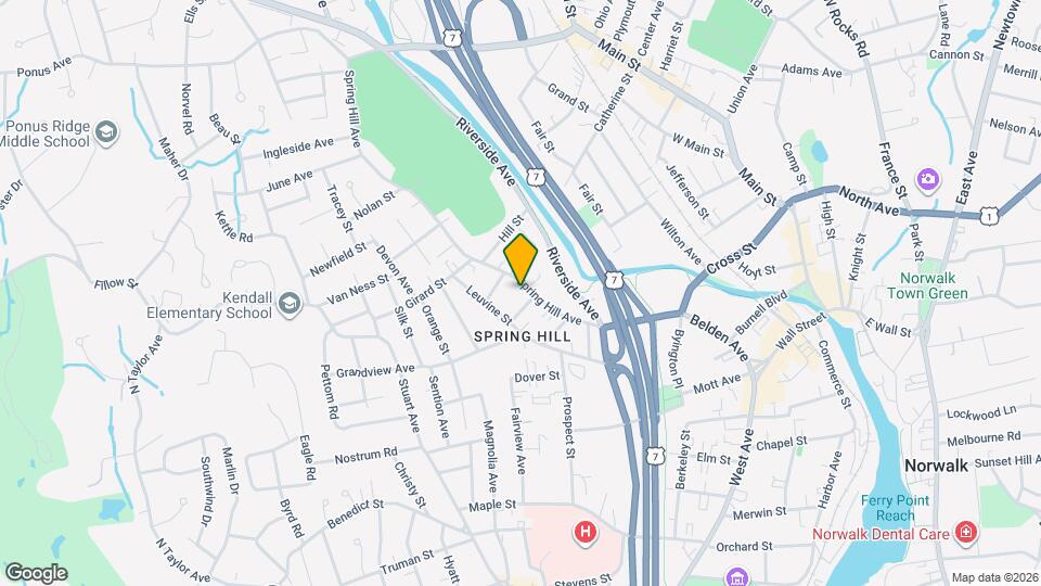 20 Spring Hill Ave Map and Location Details