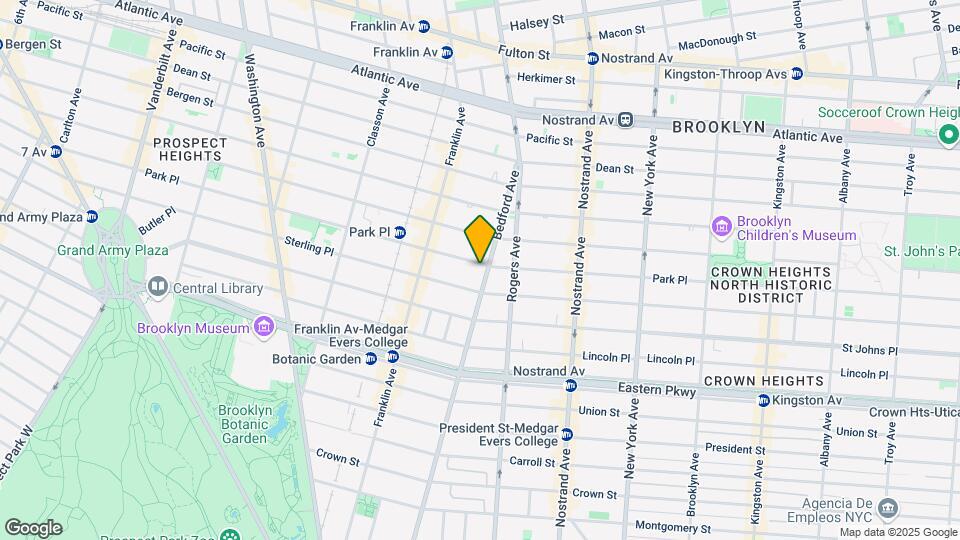 1452 Bedford Ave Mapa y Detalles de la Ubicación