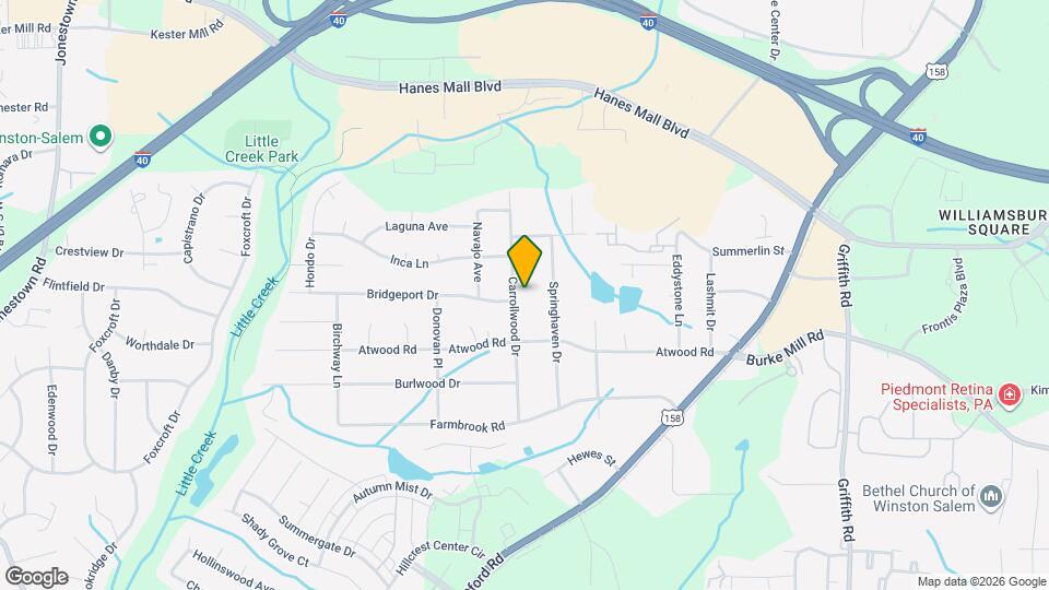 2931 Carrollwood Dr Map and Location Details