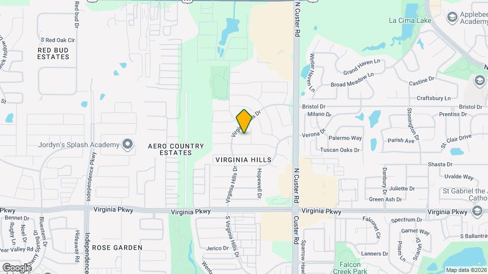 9201 Popes Creek Ct Map and Location Details