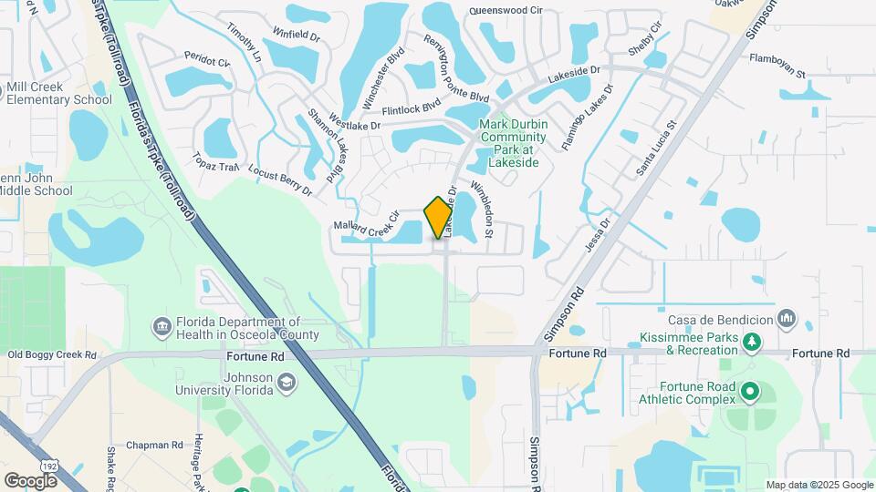 2100 Mallard Creek Cir Map and Location Details