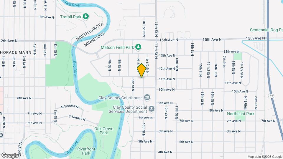 1019 10th St N Map and Location Details