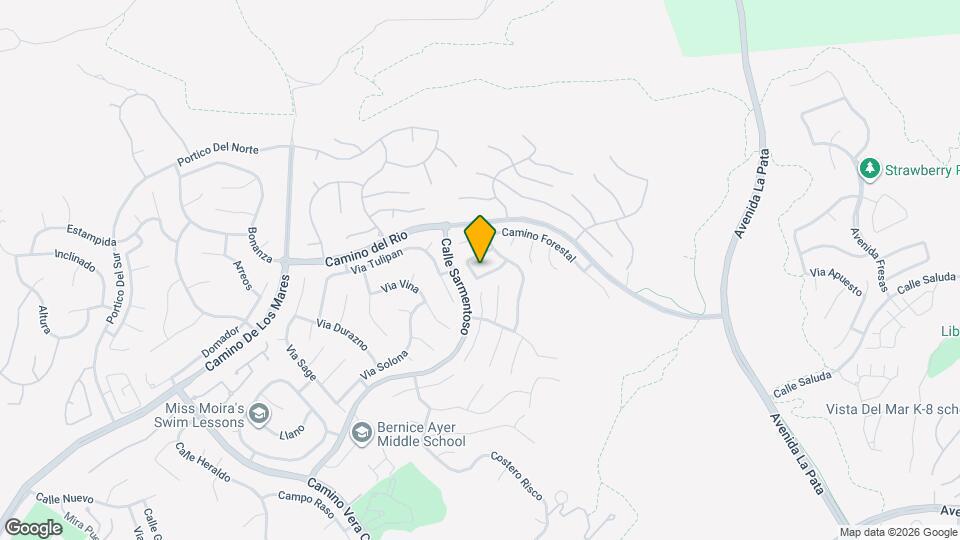 5725 Calle Polvorosa Map and Location Details