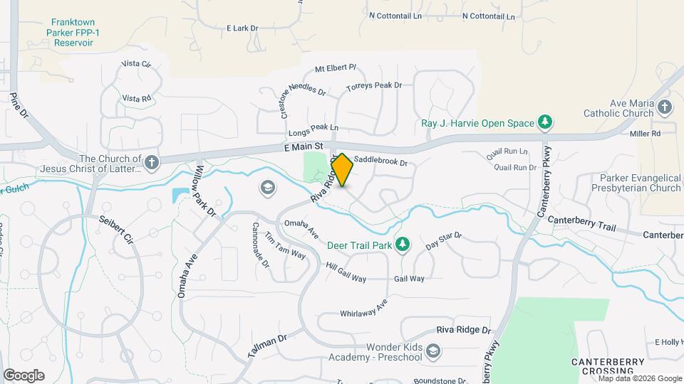 21728 Silver Meadow Ln Map and Location Details