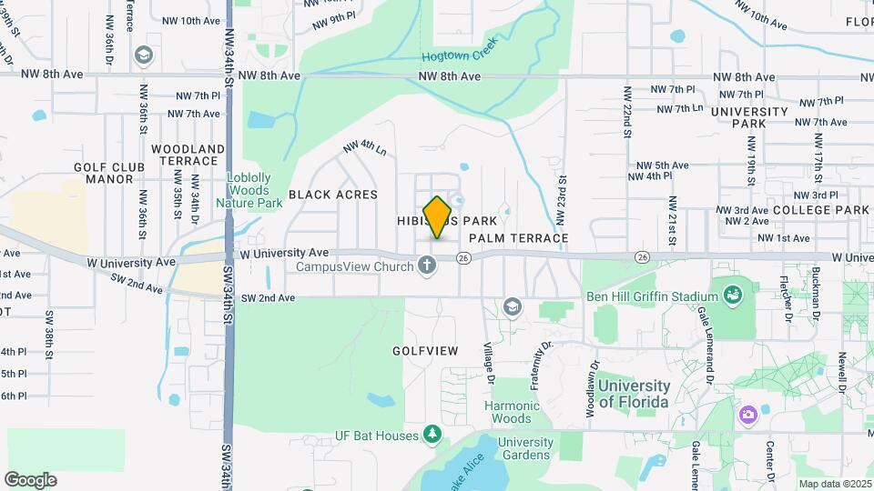 2631 NW 1st Ave Map and Location Details