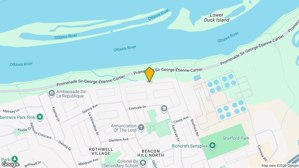 2147 Fillmore Crescent Map and Location Details