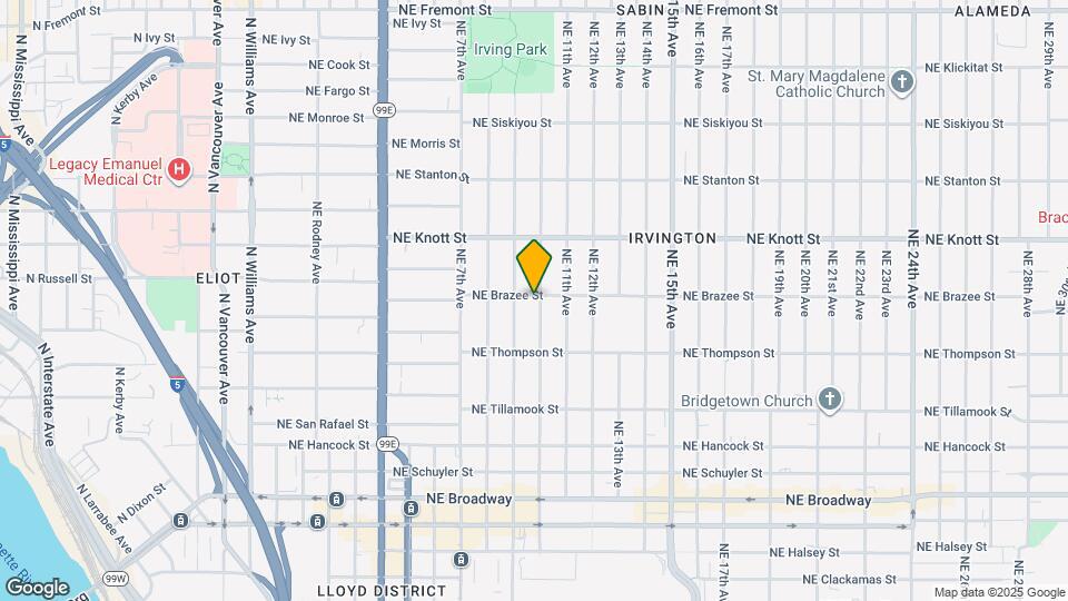 2443 NE 10th Ave Map and Location Details