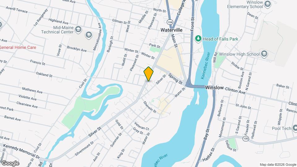 29 Elm St, Unit 1 Map and Location Details