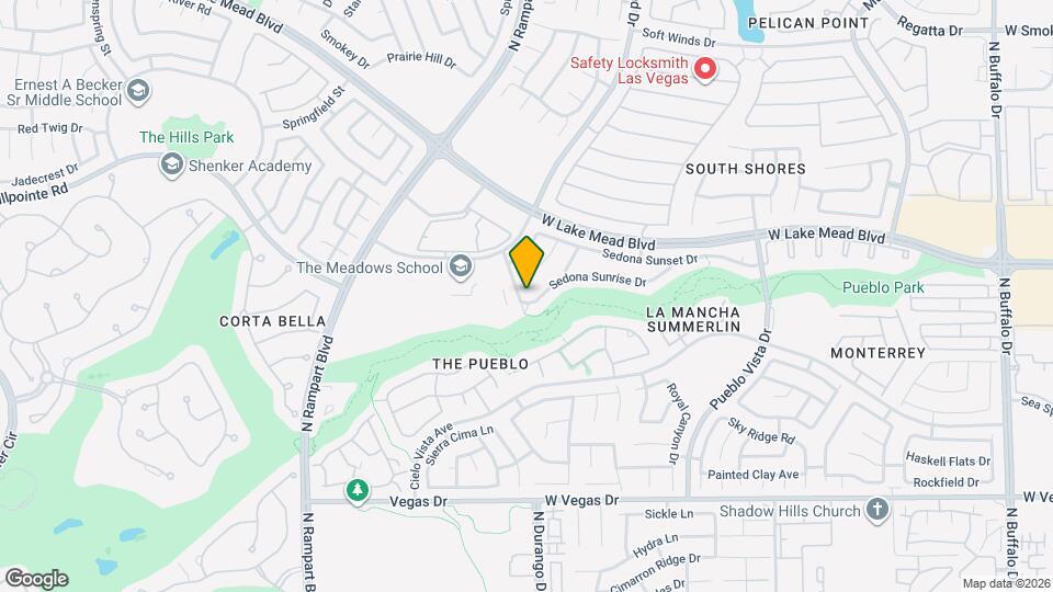 8336 Sedona Sunrise Dr Map and Location Details