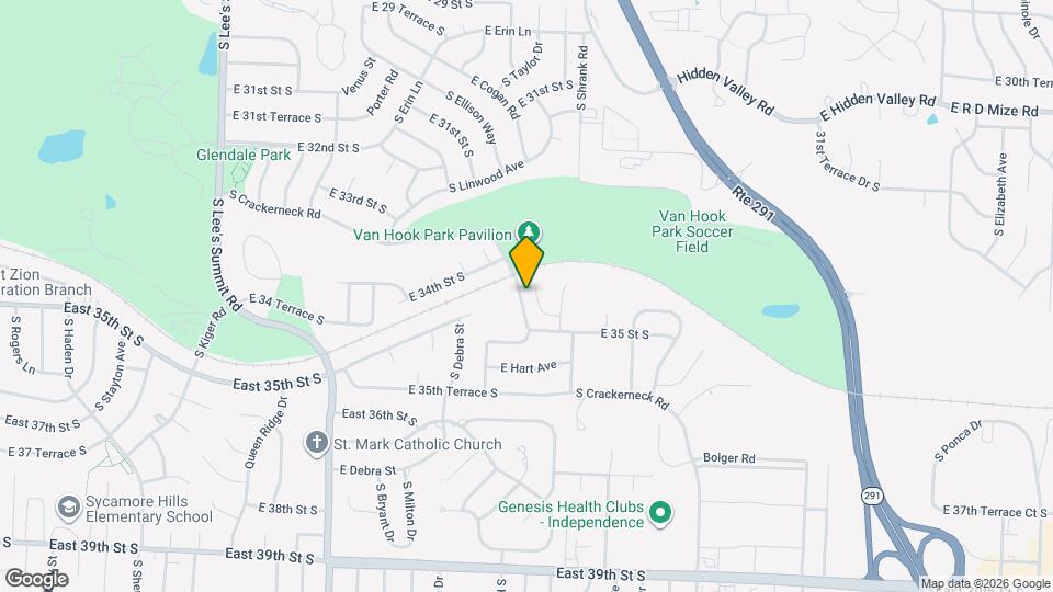 3408 S Shrank Ct Map and Location Details