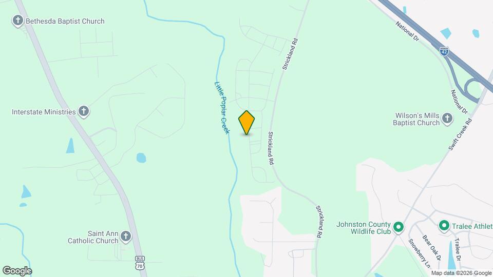 156 Babbling Brk Dr Map and Location Details