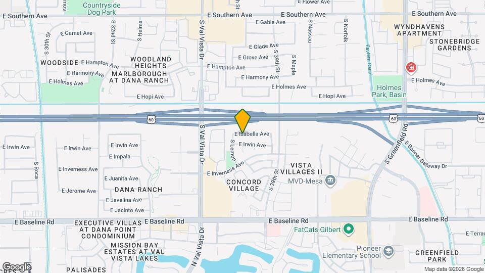 3737 E Isabella Ave Mapa y Detalles de la Ubicación