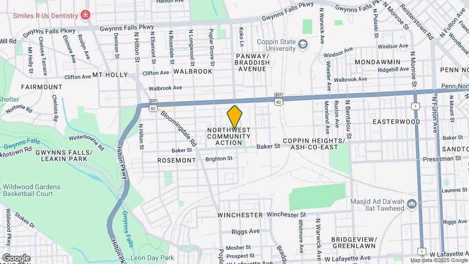 2803 Presbury St Map and Location Details