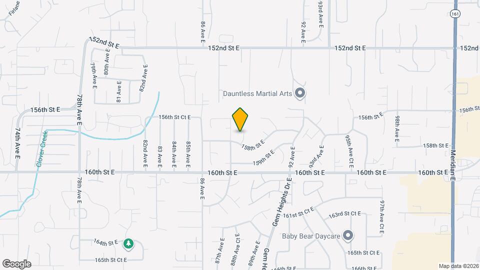 15722 88th Ave Ct E Map and Location Details