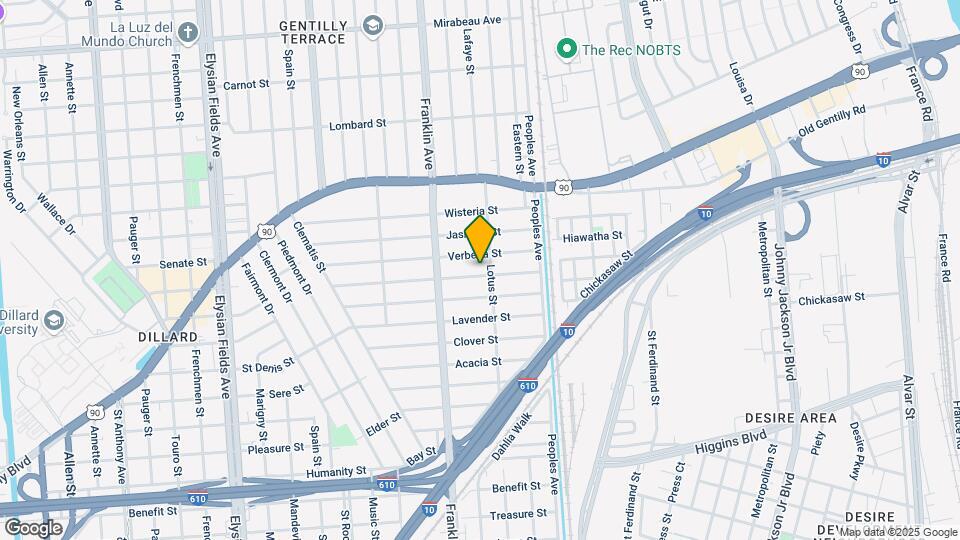 2671 Gladiolus St Map and Location Details