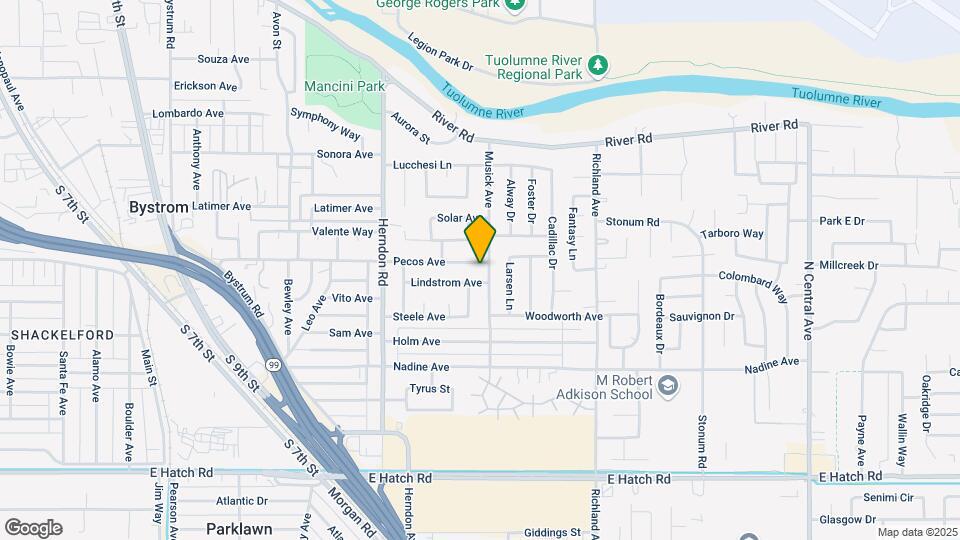 1428 Pecos Ave Map and Location Details
