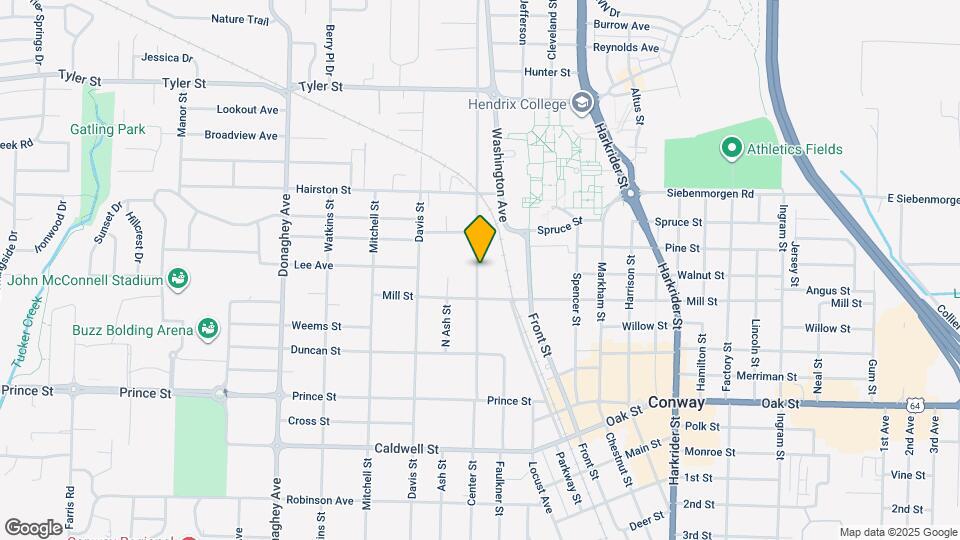 1230 Clifton St Map and Location Details