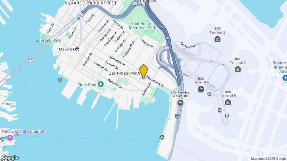 6 Everett Pl, Unit 1 Map and Location Details