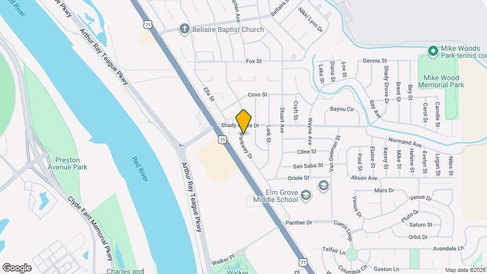 4109 Parkway Dr Mapa y Detalles de la Ubicación