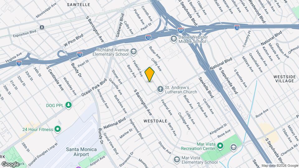 2756 Federal Ave Map and Location Details